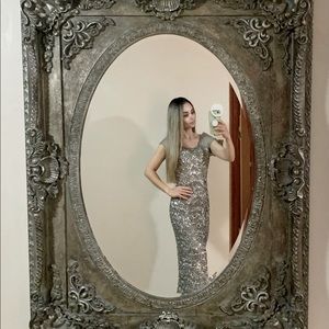 Sequence silver dress size 4-6